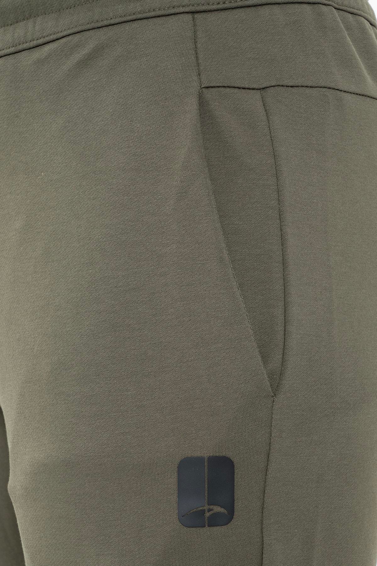 Maraton Sportswear Regular Erkek  Dar Paça  Basic Açık Haki Eşofman Altı 21602
