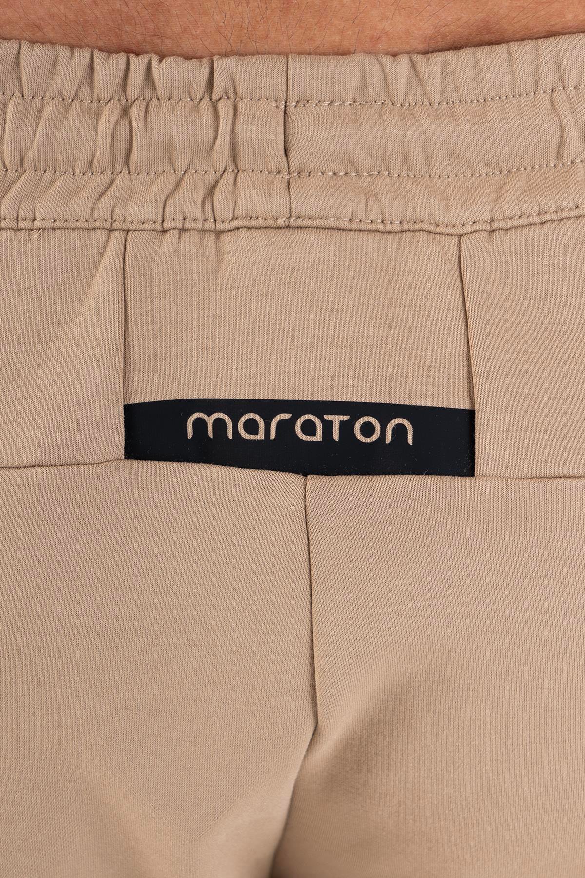 Maraton Sportswear Regular Erkek  Dar Paça  Basic Eşofman Altı 21352