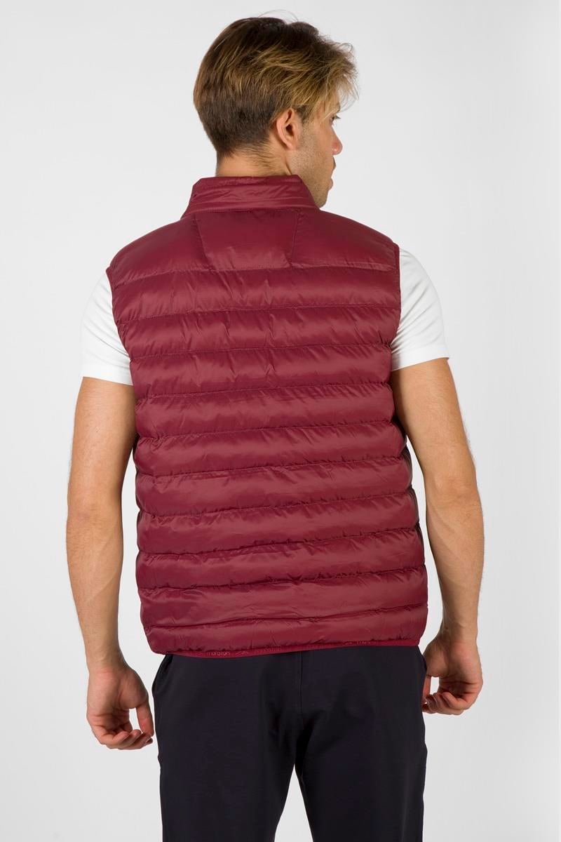 Maraton Sportswear Regular Erkek Dik Yaka  Kısa Kol Basic Yelek 18022
