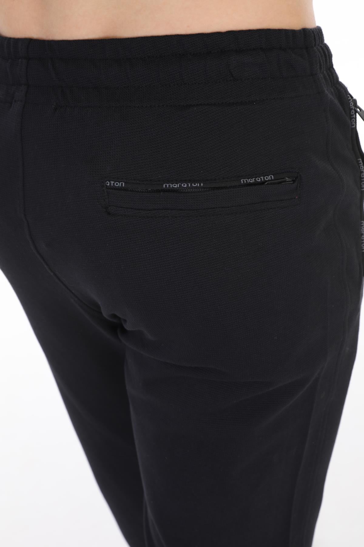 Maraton Sportswear Regular Erkek  Düz Paça  Basic Eşofman Altı 21017