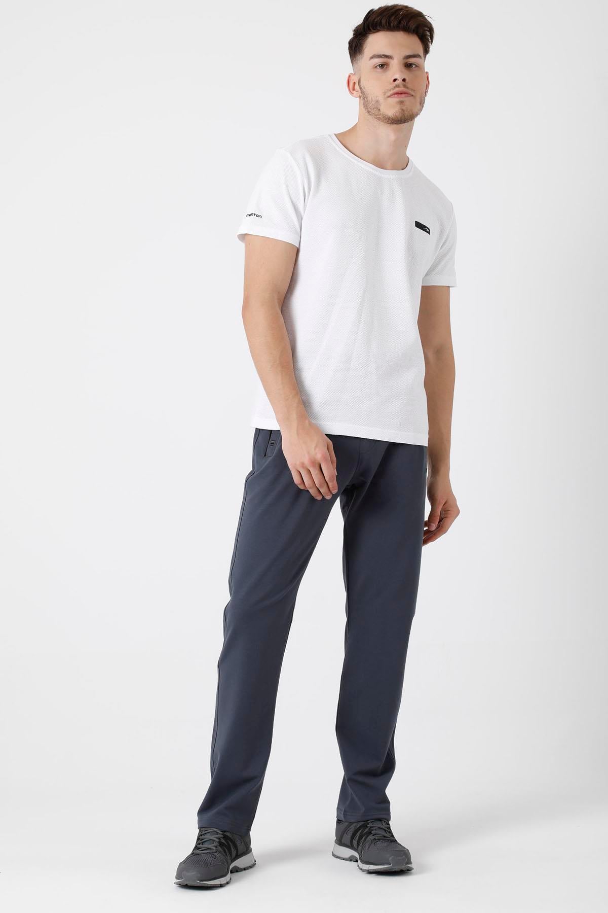 Maraton Sportswear Regular Erkek  Düz Paça  Basic Eşofman Altı 12927