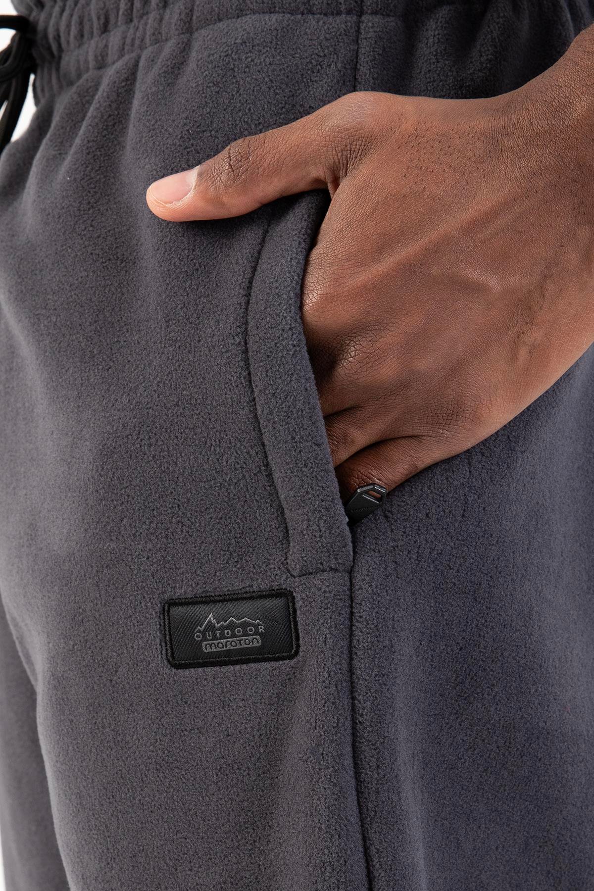 Maraton Sportswear Regular Erkek  Lastik Paça  Outdoor Antrasit Pantolon 21761