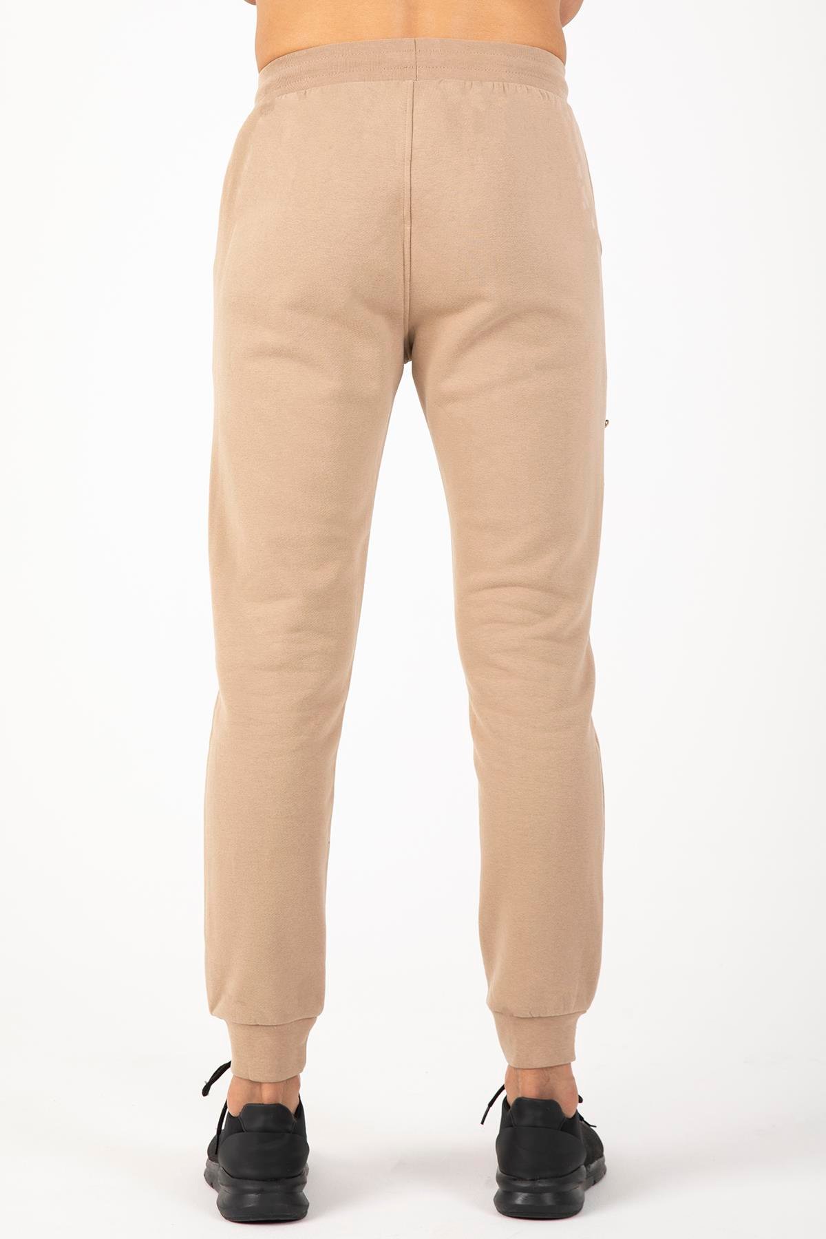 Maraton Sportswear Regular Erkek  Ribana Paça  Basic Eşofman Altı 21299