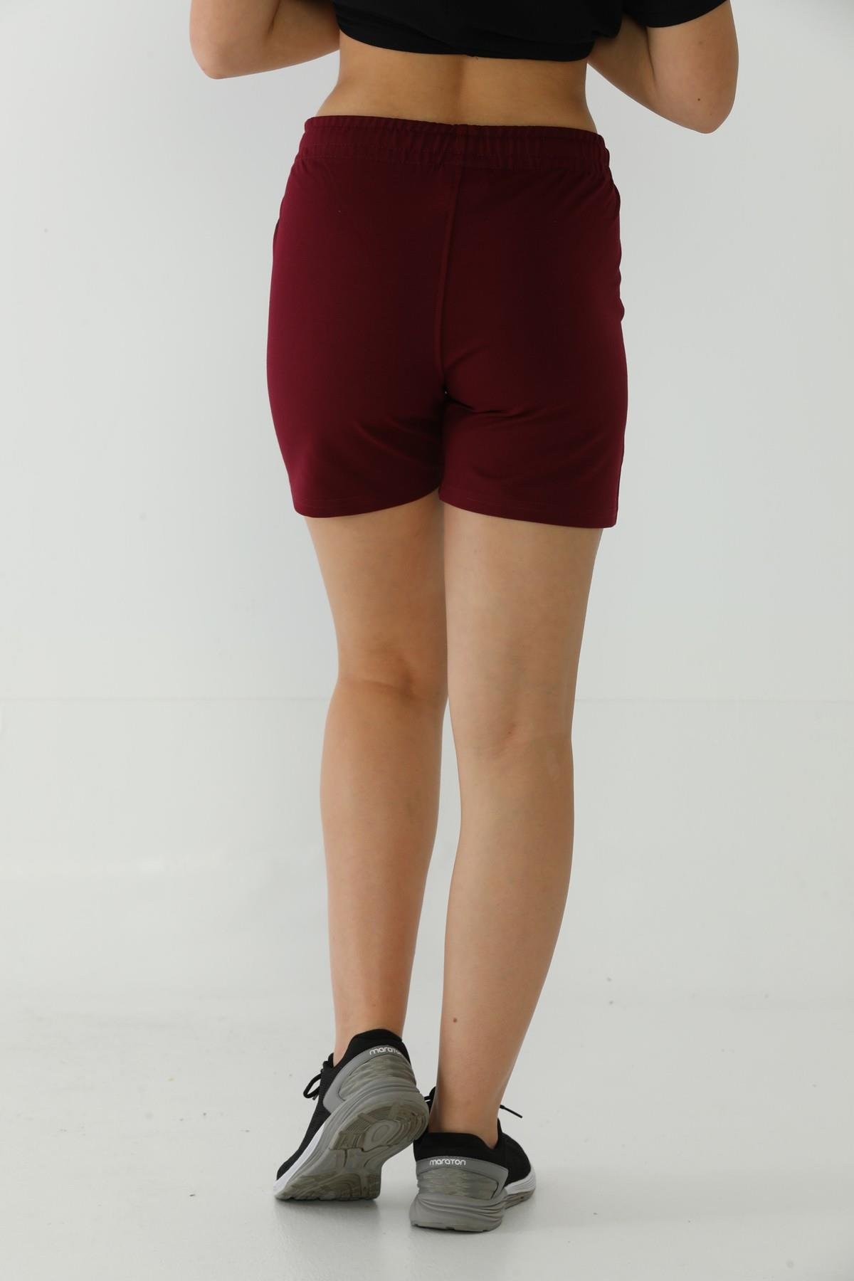 Maraton Sportswear Regular Kadın    Basic Şort 20309