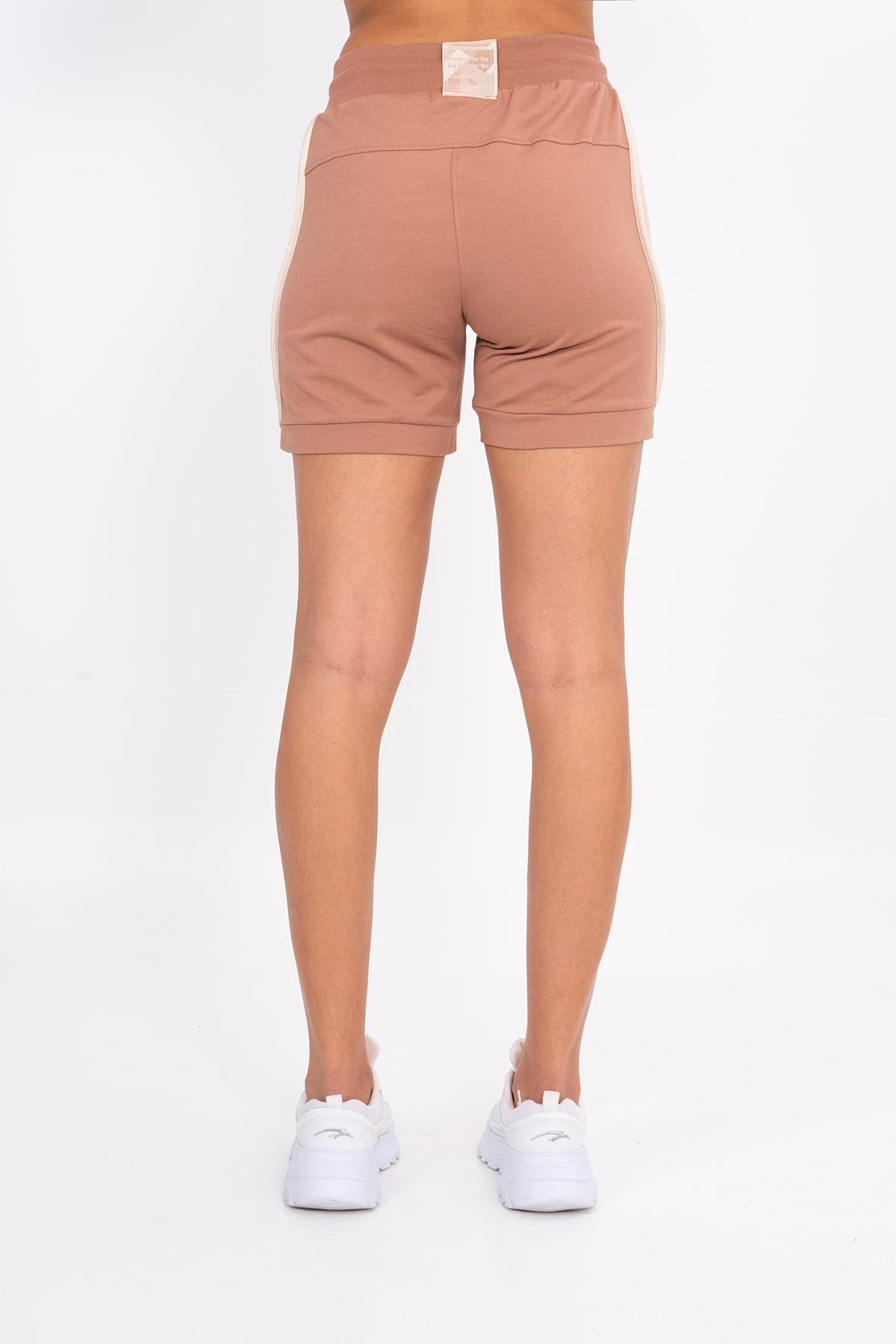 Maraton Sportswear Regular Kadın    Basic Mantar Şort 21159