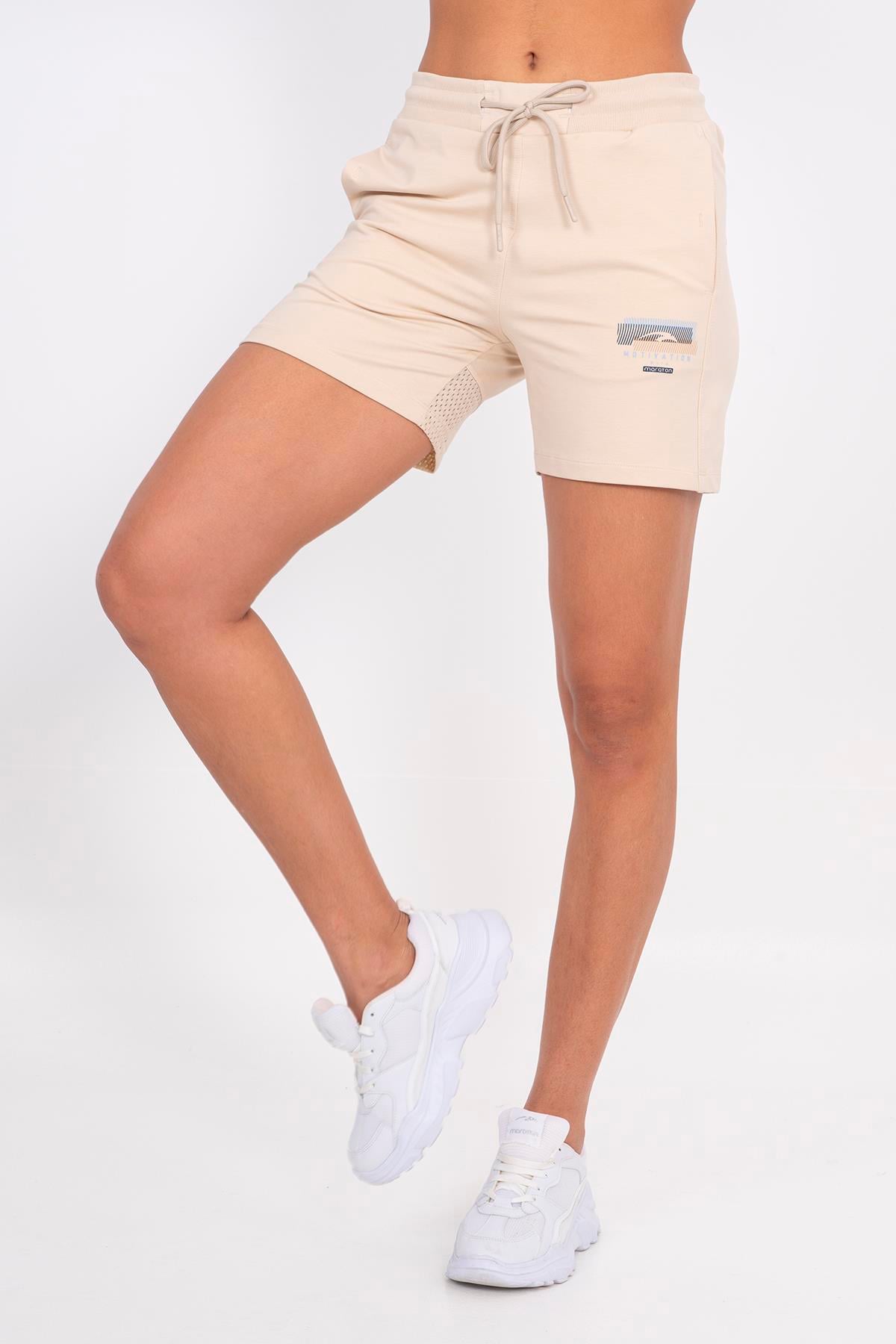 Maraton Sportswear Regular Kadın    Basic Şort 20726