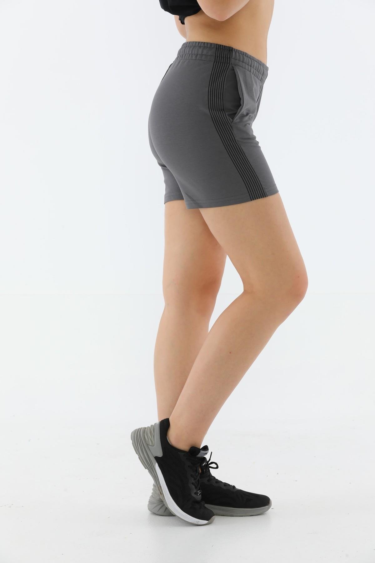Maraton Sportswear Regular Kadın    Basic Şort 20309