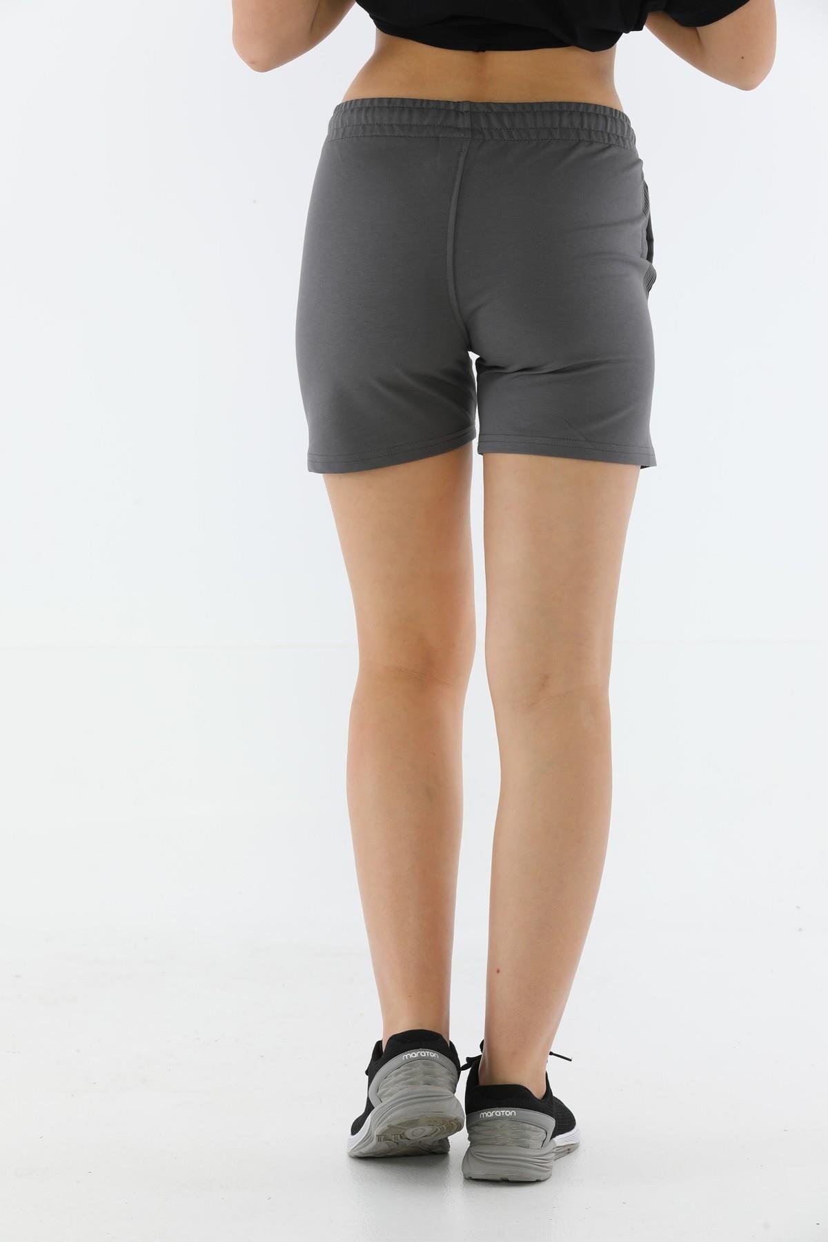 Maraton Sportswear Regular Kadın    Basic Şort 20309