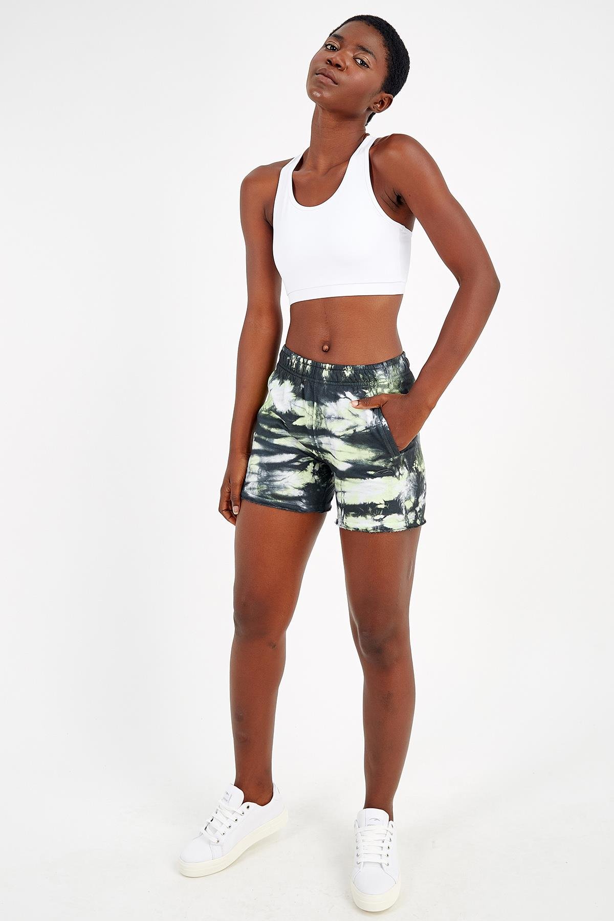 Maraton Sportswear Regular Kadın  Şort  Basic Şort 19044