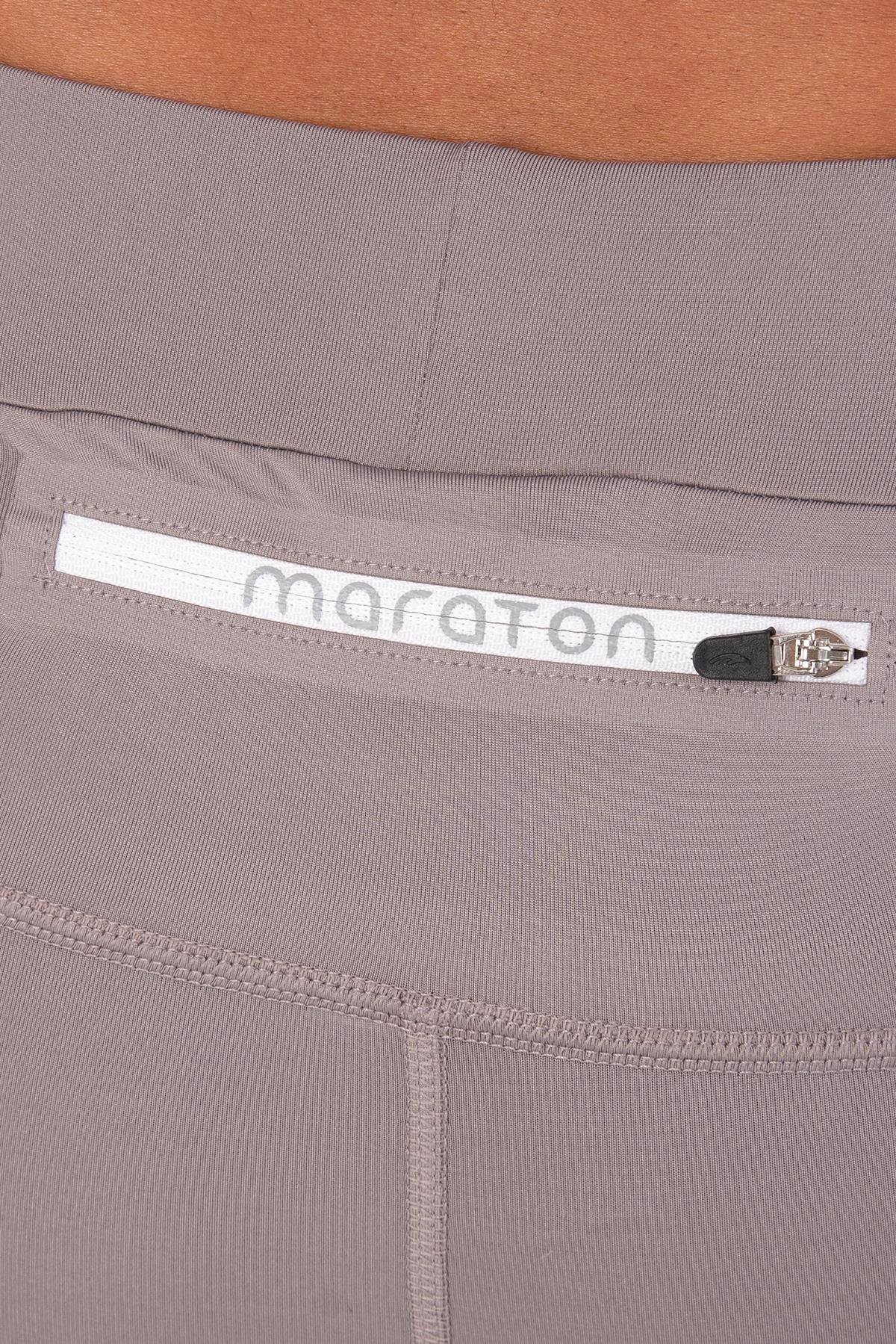 Maraton Sportswear SlimFit Erkek    Basic Gri Tayt 20100