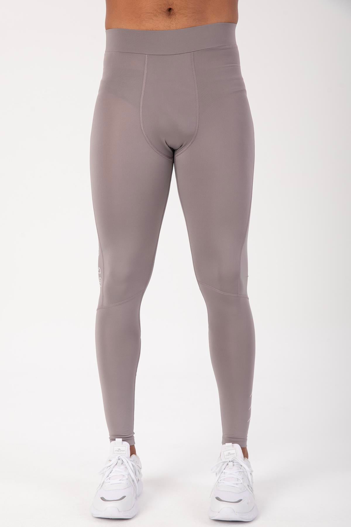 Maraton Sportswear SlimFit Erkek    Basic Gri Tayt 20100