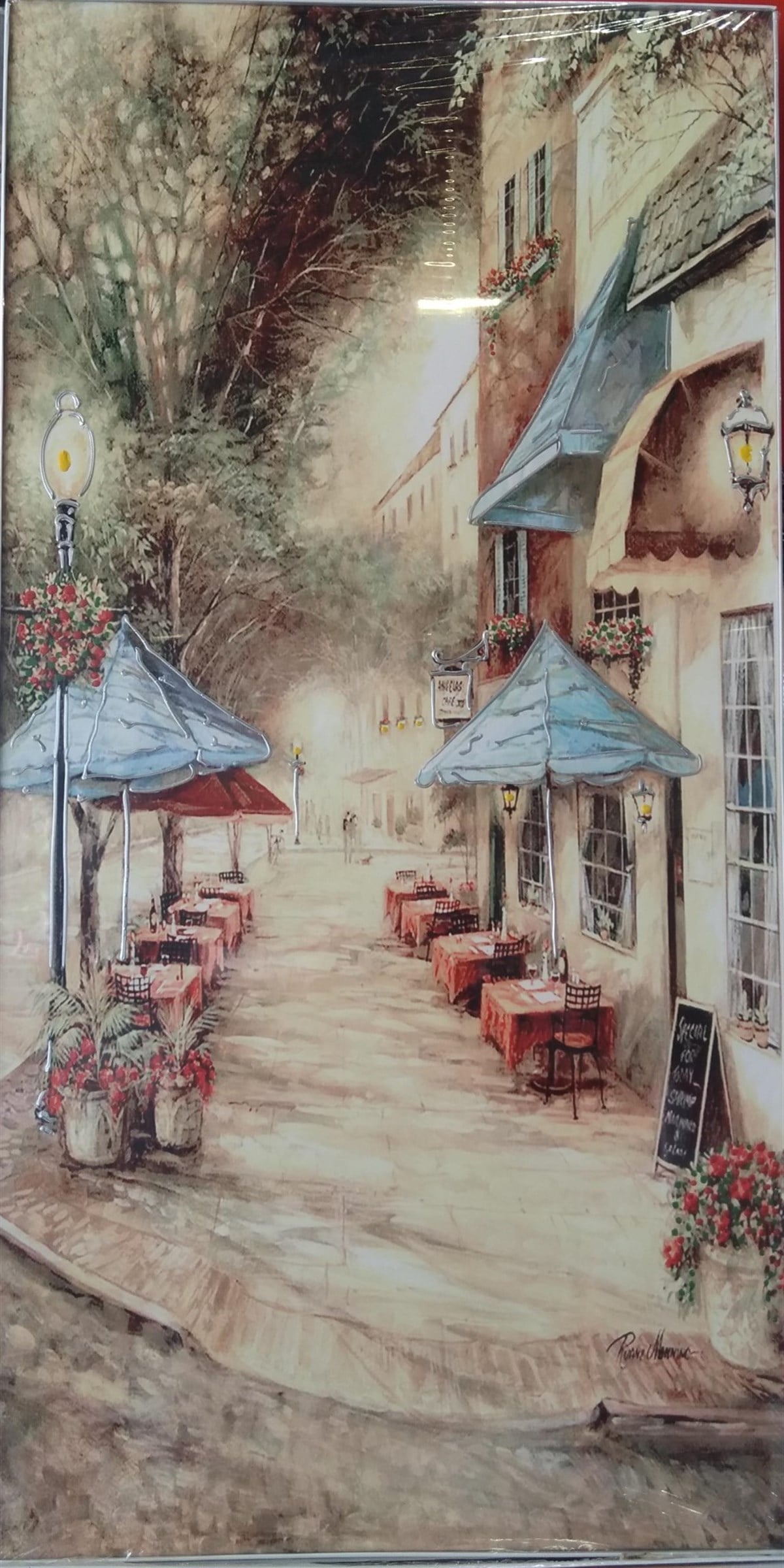 60*120 KANVAS DOKULU BOŞ SOKAK TABLO