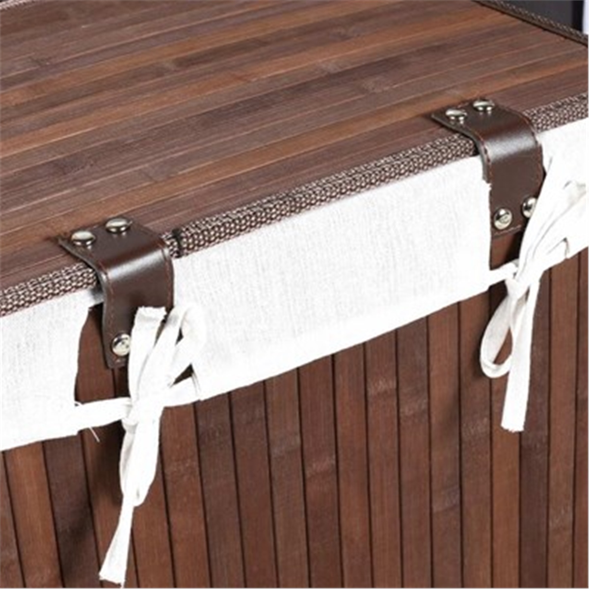 Adore Spt-02-Kh-1 Handy Mate Bambu Çamaşır Sepeti