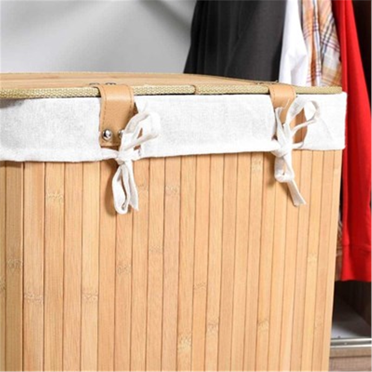 Adore Spt-02-Nt-1 Çamaşır Sepeti Handy Mate Bambu