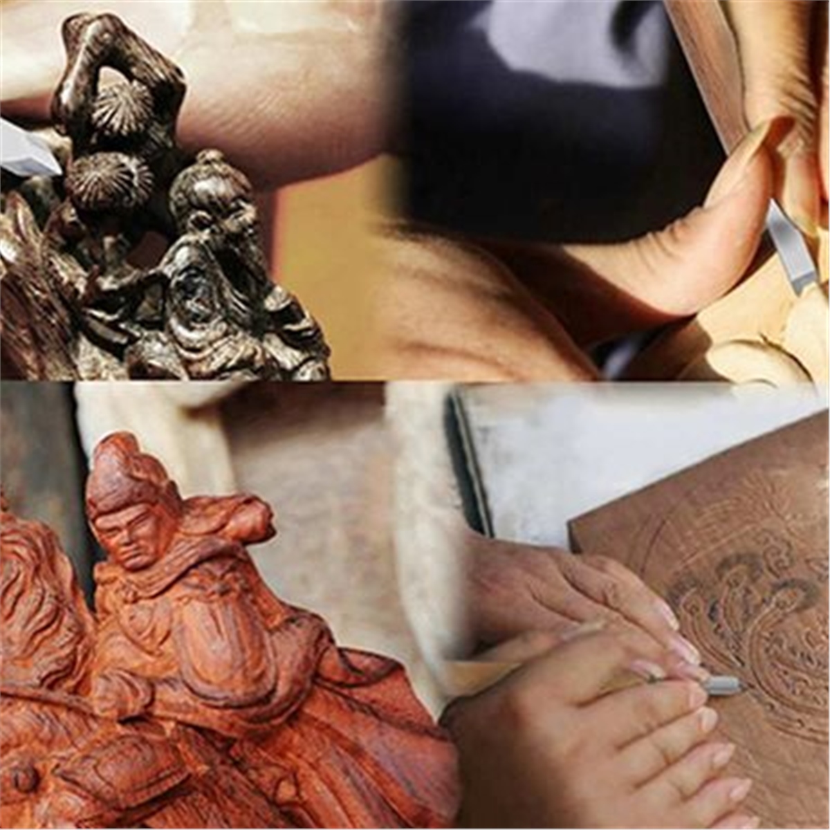 Ahşap Oyma Seti İskarpela 12 Parça