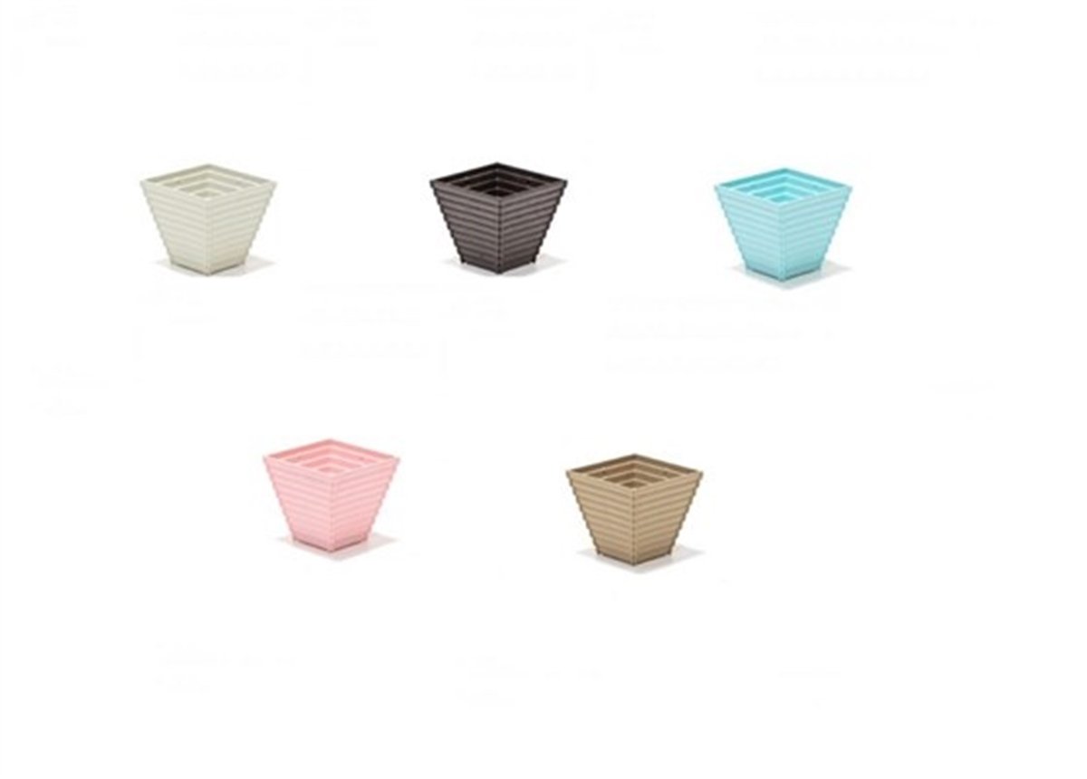 Aly-501 Ahşap Desenli Saksı No:1