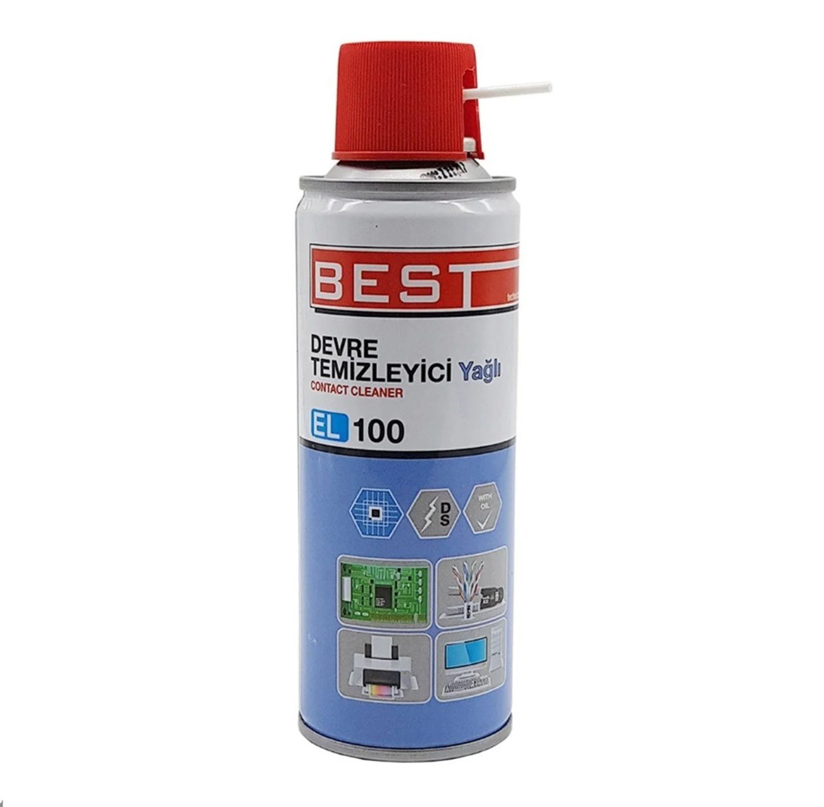 Best EL100 Devre Temizleyici Yağlı Sprey 200 Ml