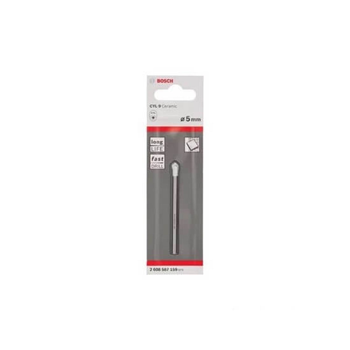 Bosch Cyl-9 Ceramic Matkap Ucu 5x70 Mm