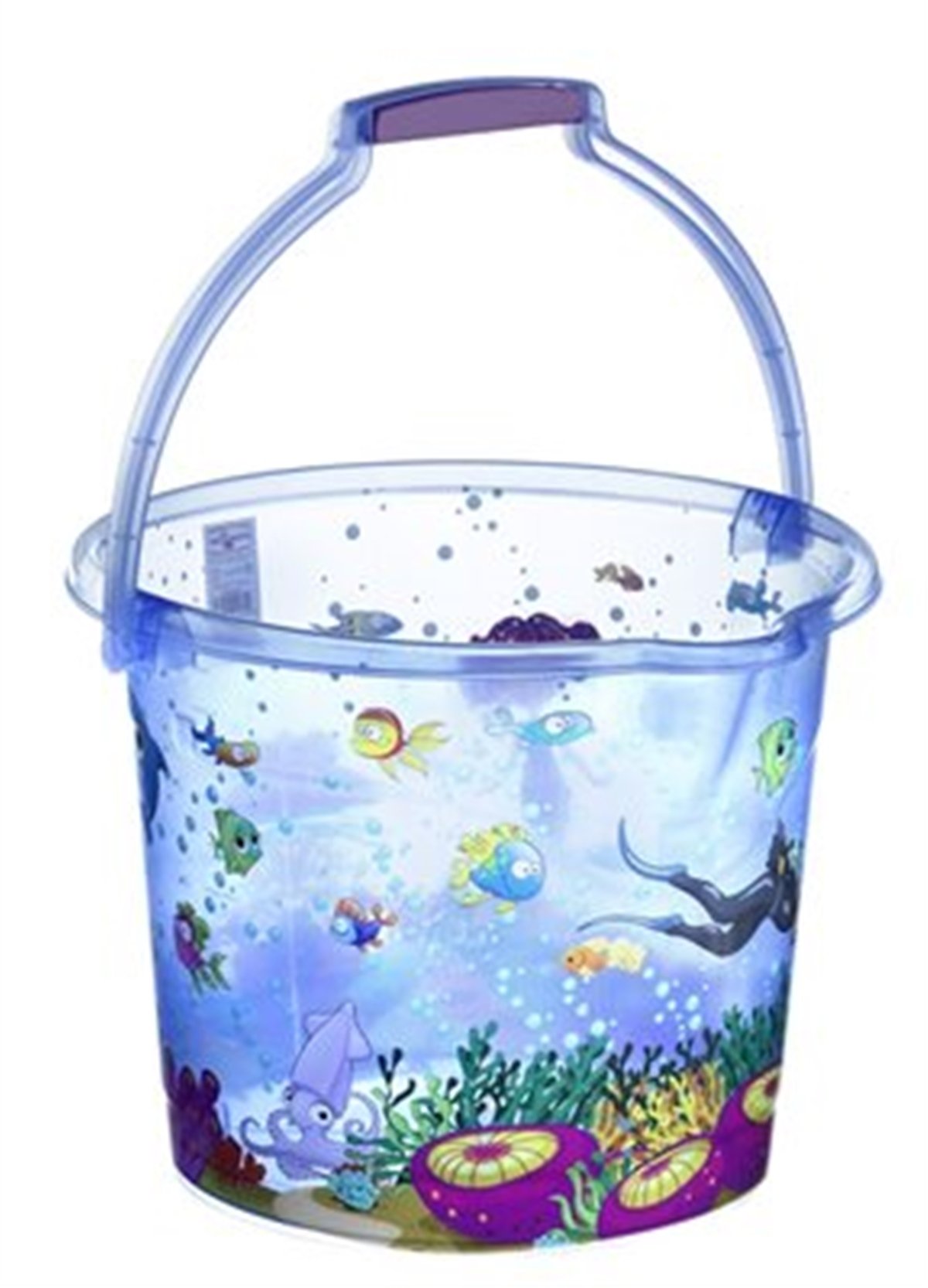 Bursev Balık Desenlı Su Kovası 12 Lt