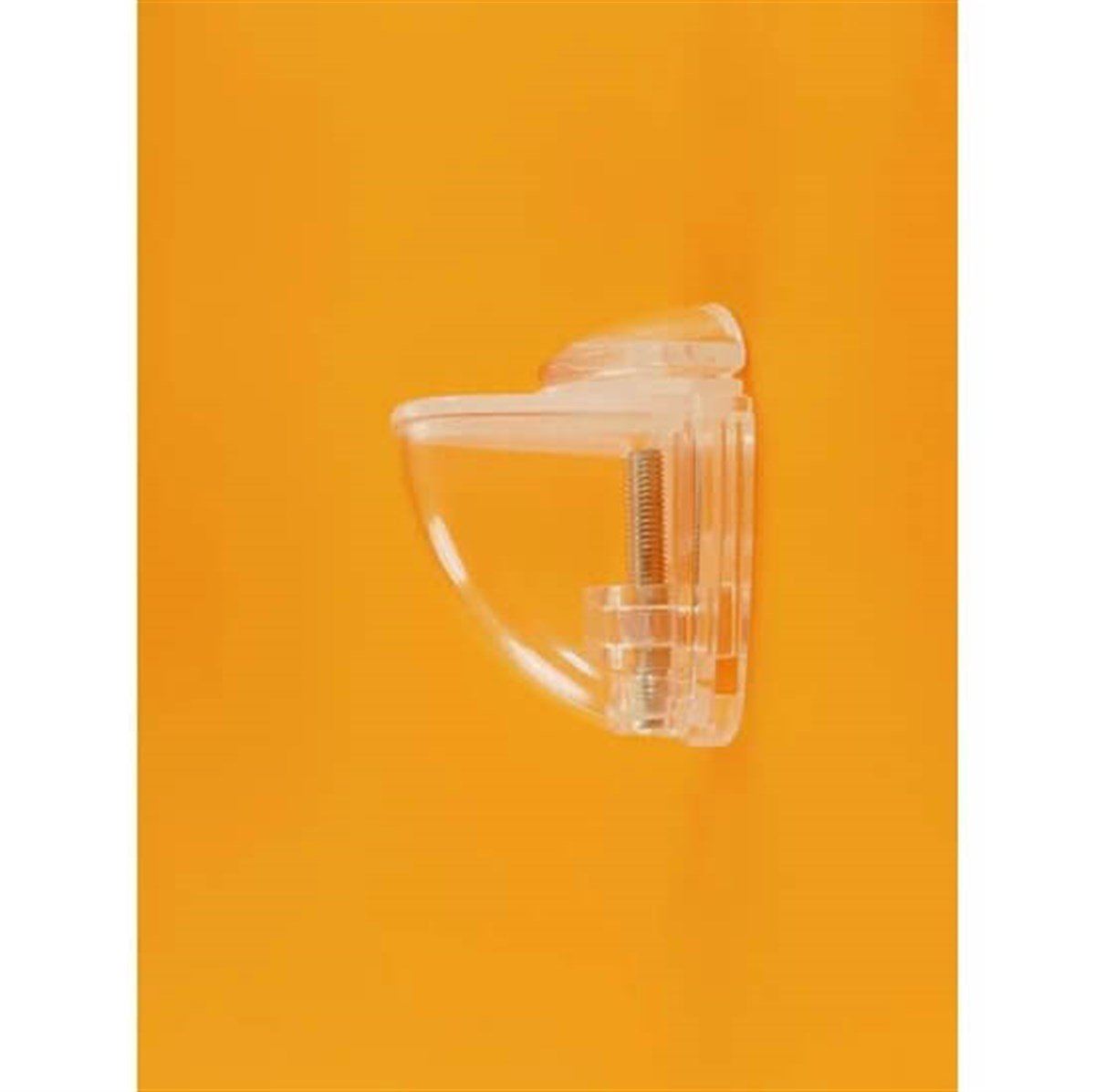 Cam Ve Ahşap Raf Tutucu Şeffaf 2 li