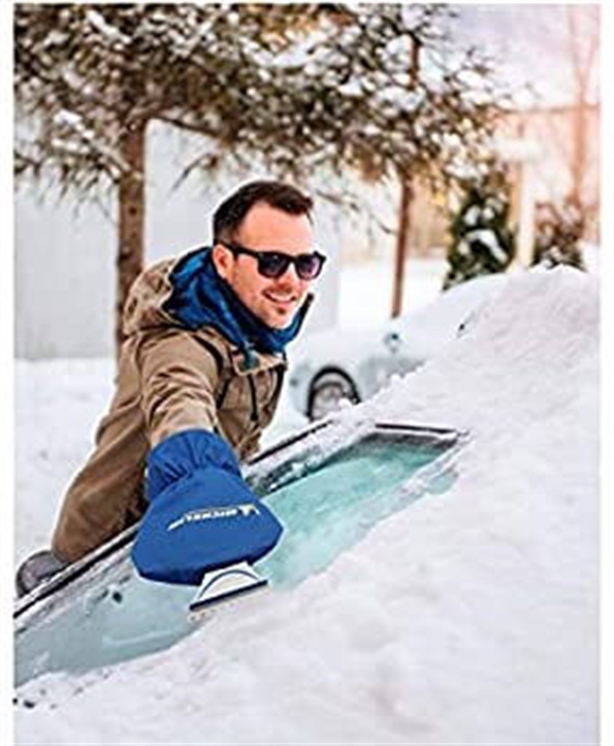 Carub Buz Kazıyıcı Eldivenli Br0922422