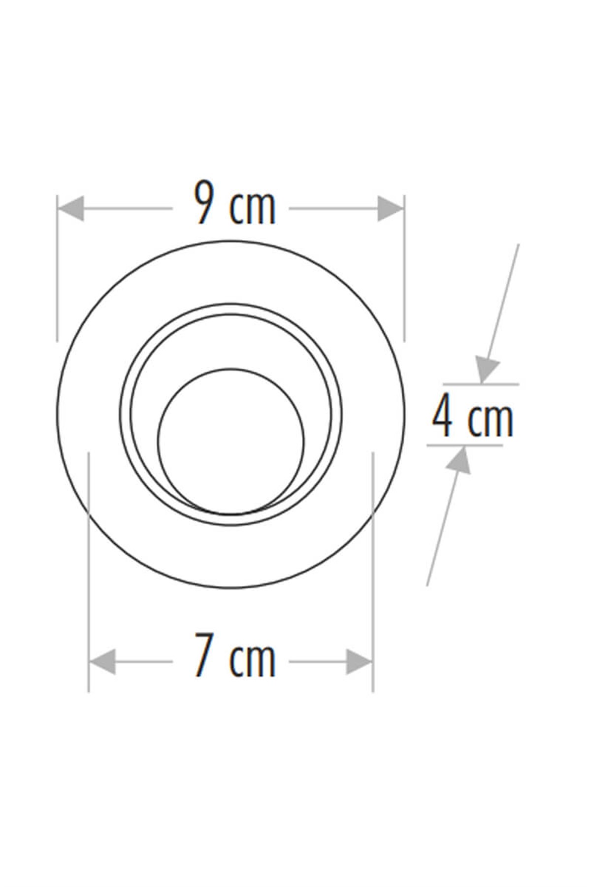 Cata Ct-5200 Lal 6W Beyaz Işık Spot