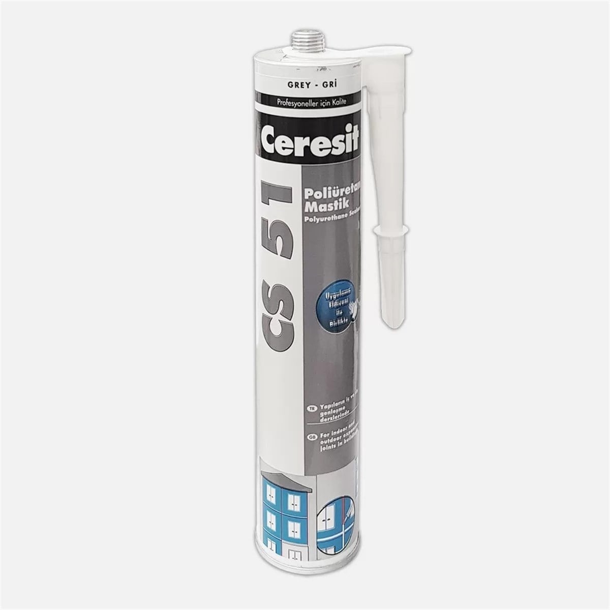 Ceresit Poliüretan Mastik Gri Cs51 300 Ml