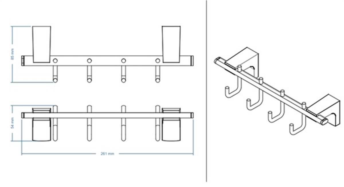 Deppot F-1 Set Askılık A.1729
