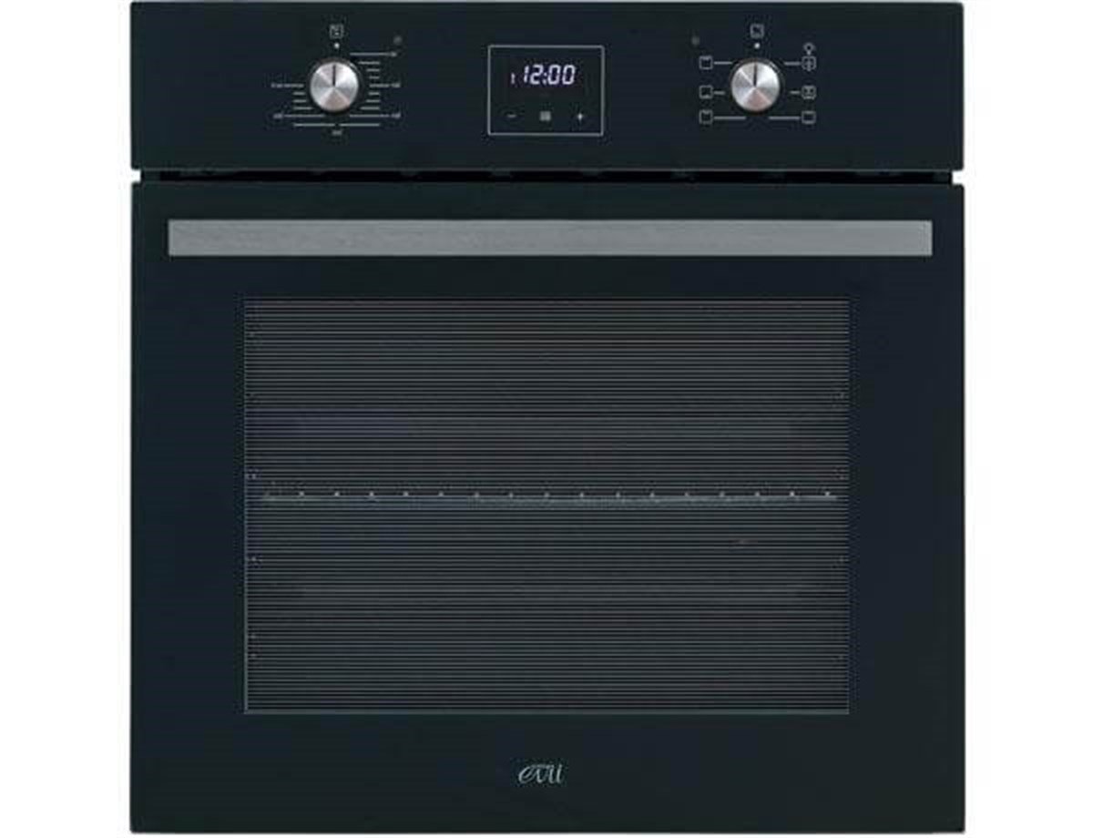 EvEvii 6+1 Programlı Siyah Ankastre Fırın 5162T 