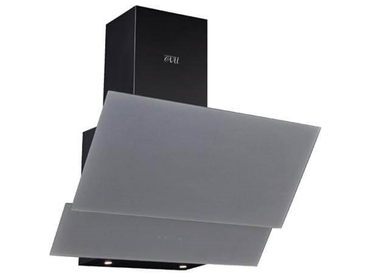 Evii 4606 Gri Siyah 60 Cm Duvar Tipi Davlumbaz