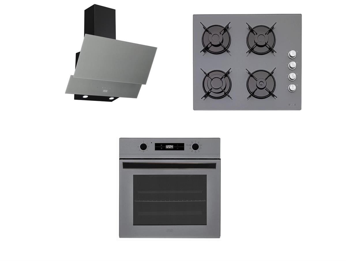 Evii Airfry Gri Ankastre Set