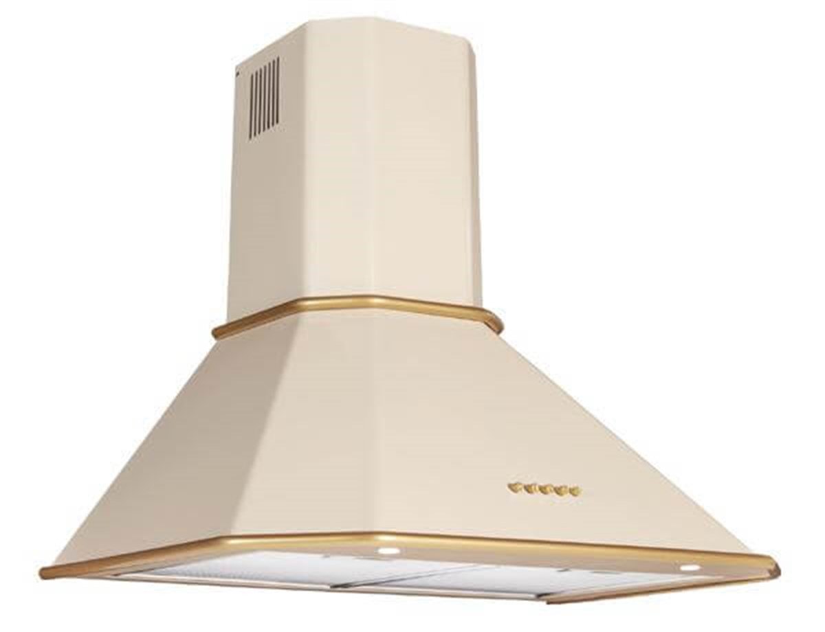 Evii Rustik Krem 60 Cm Duvar Tipi Davlumbaz