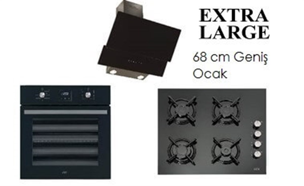 Evii Siyah Set 2601+848 Cat Large L Eı + 5162 T