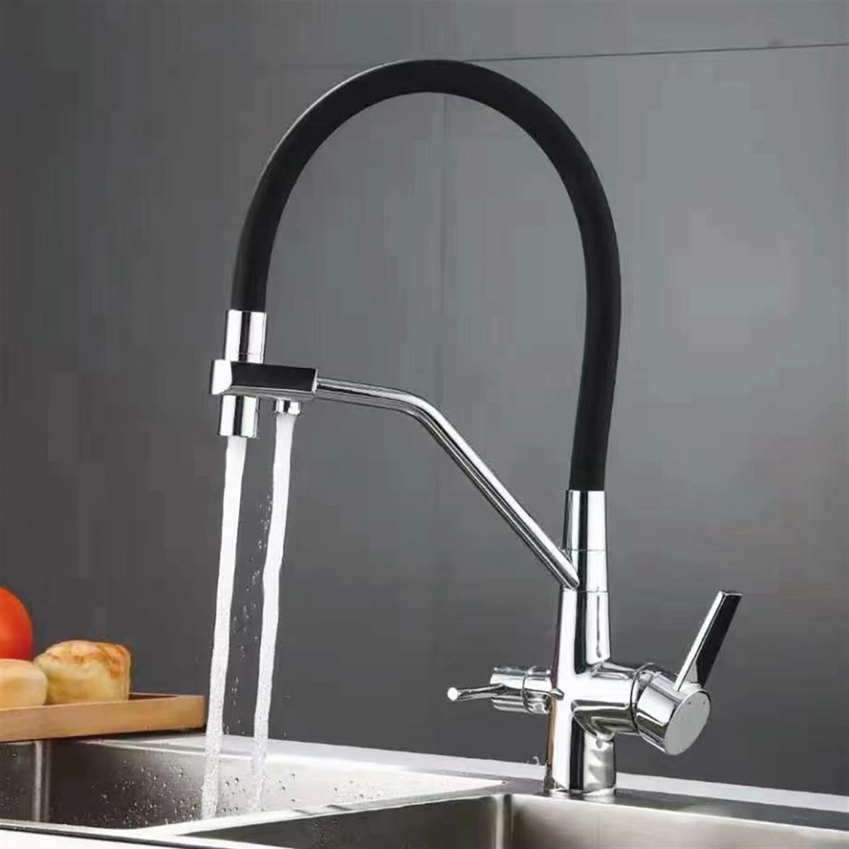 Fleko Krom Kubar Arıtmalı Eviye Bataryası KS16S3A