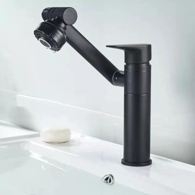 Fleko Siyah Akrobat Lavabo Bataryası K11011-C