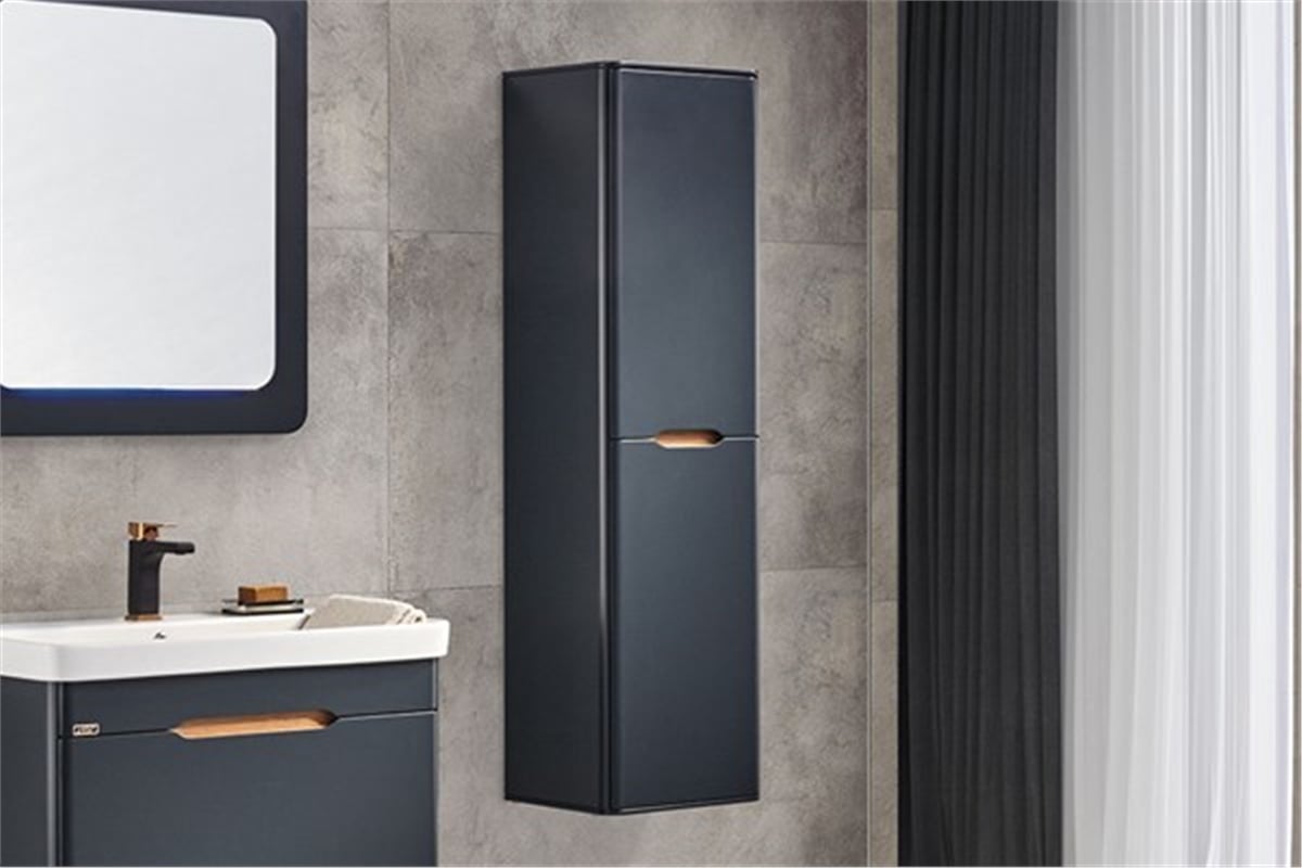 Gold Banyo Elsa Antrasit 38 Cm Boy Dolabı