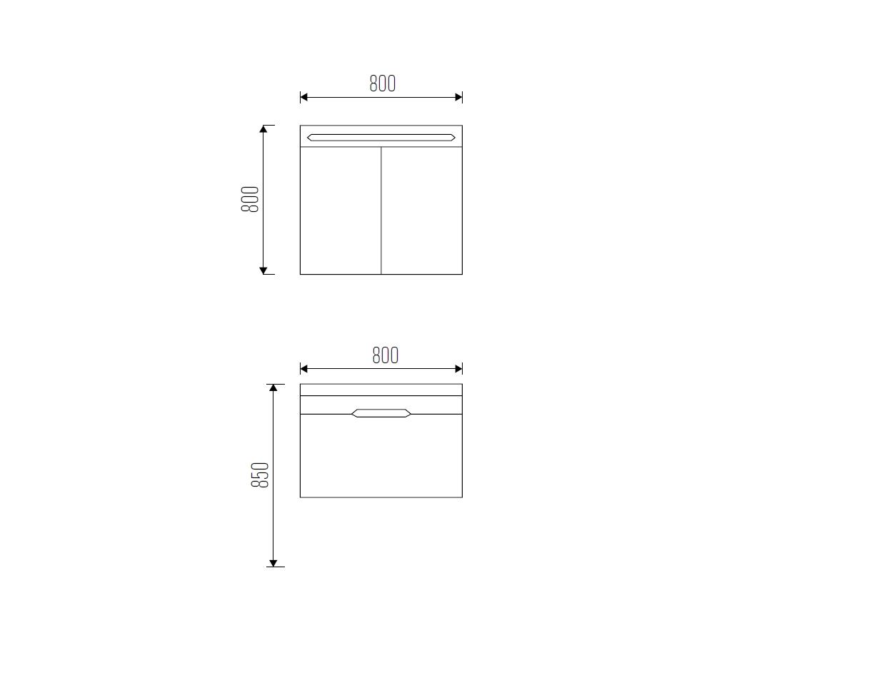 Gold Banyo Elsa Plus Beyaz Banyo Dolabı 80 Cm