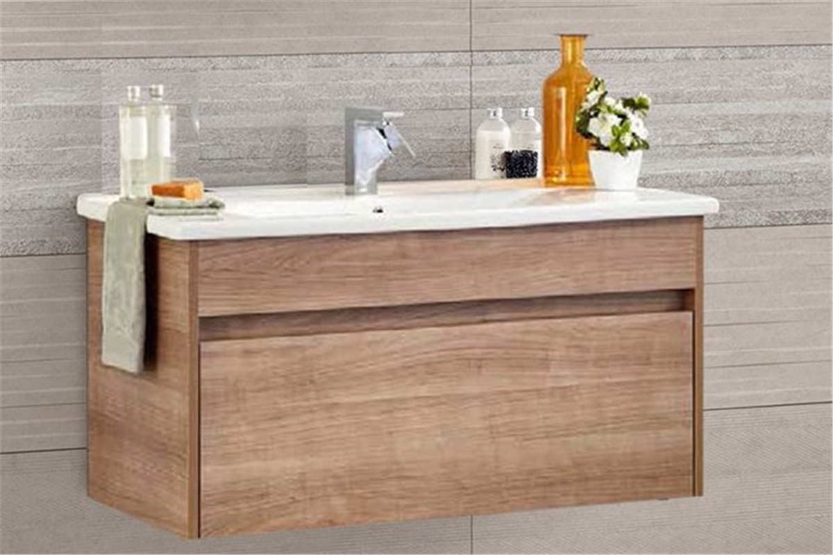 Gold Banyo Perimelis Marbella Kiraz Banyo Dolabı 80 Cm Seramik Lavabo