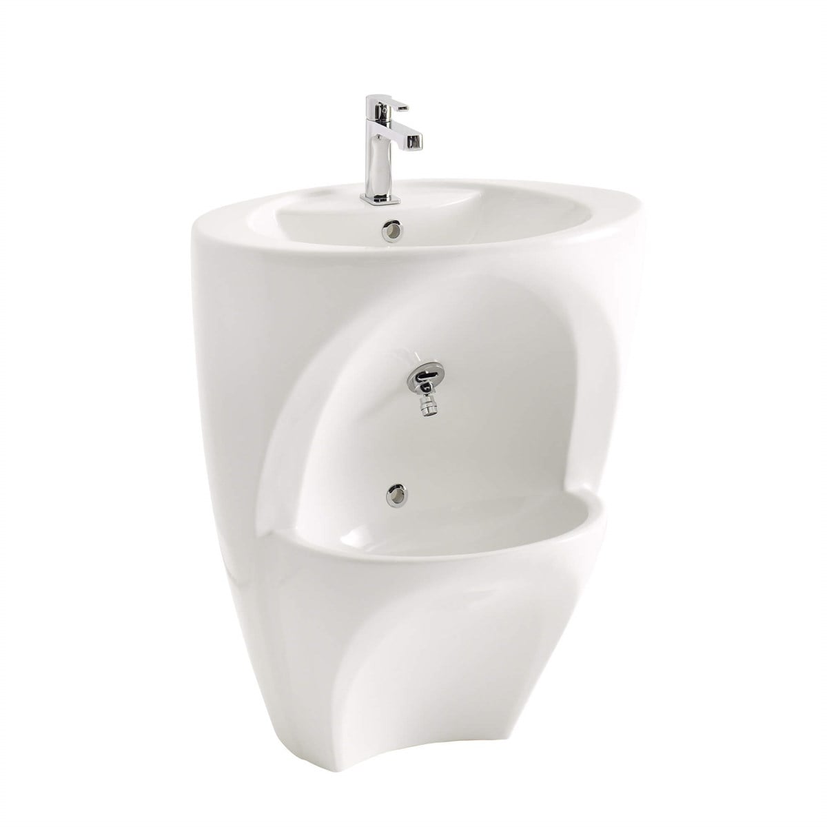 Güral Vit Double Deck Beyaz Lavabo