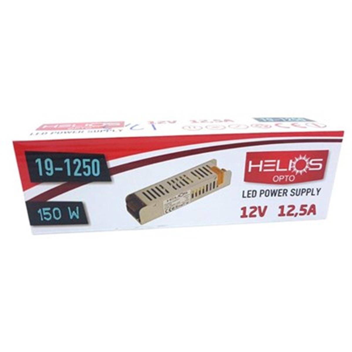 Helıos Opto 12 V 150 W 12,5 A Slim Led Trafosu