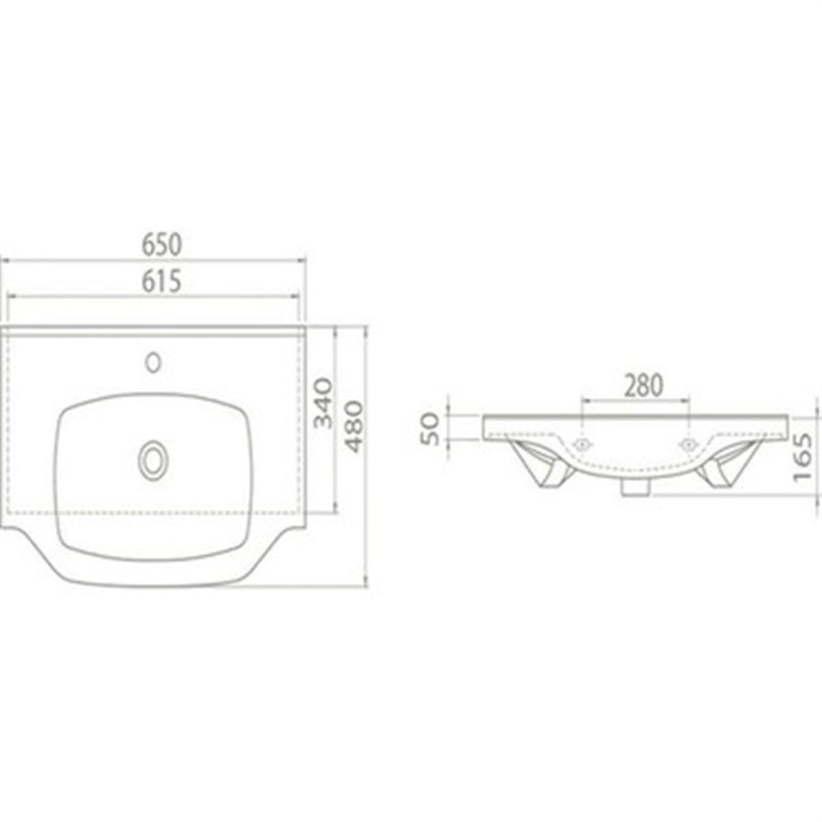Irmak Banyo Dolabı Eko 65 cm