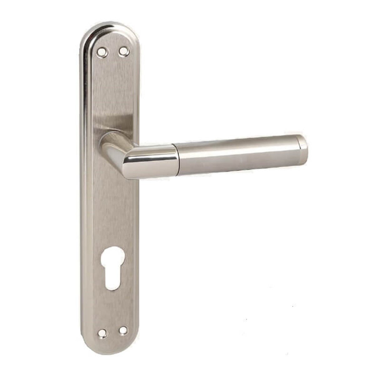 Kapı Kolu Alm.Çelik Zühre Oval Aynalı Wc İnox