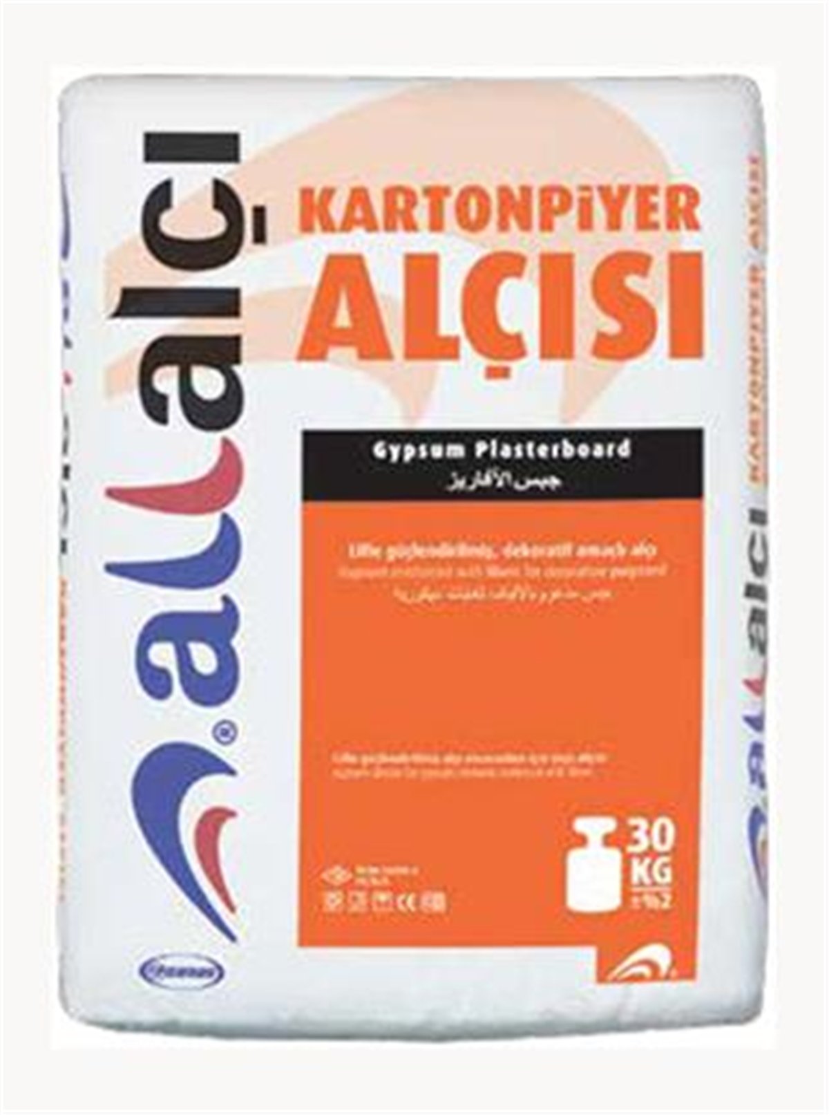 Kartonpiyer Alçısı 30 Kg
