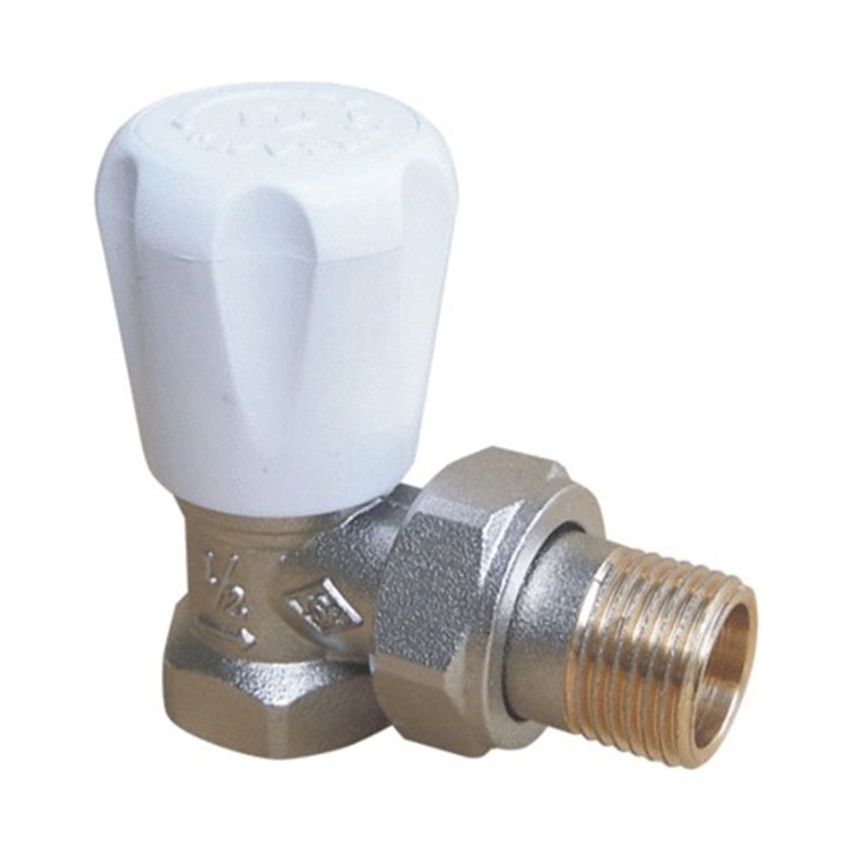 Köşe Radyatör Vanası Baypa 1/2