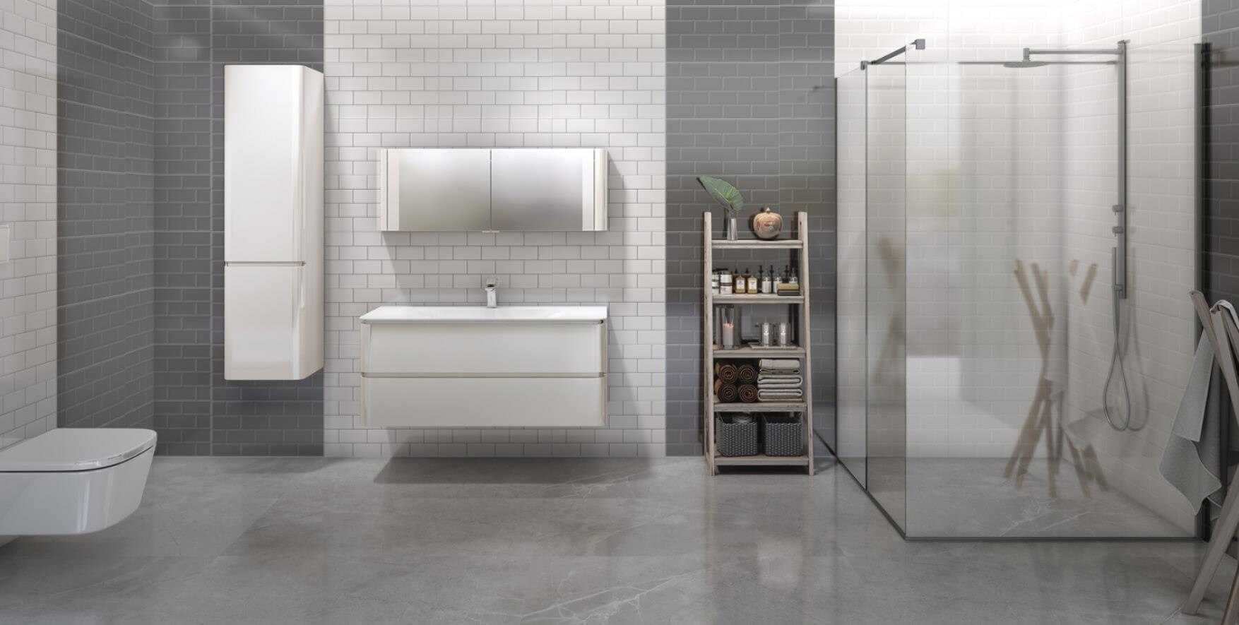 Kütahya Seramik 30X60 Metro Beyaz Tezgah Arası Seramiği