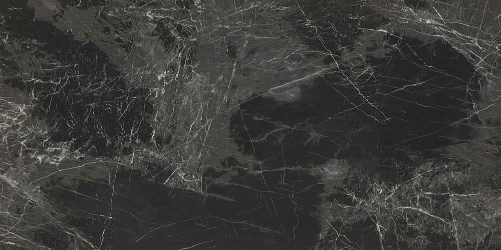 Kütahya Seramik 60X120 Alkazar Karbon Siyah Parlak Yer Seramiği