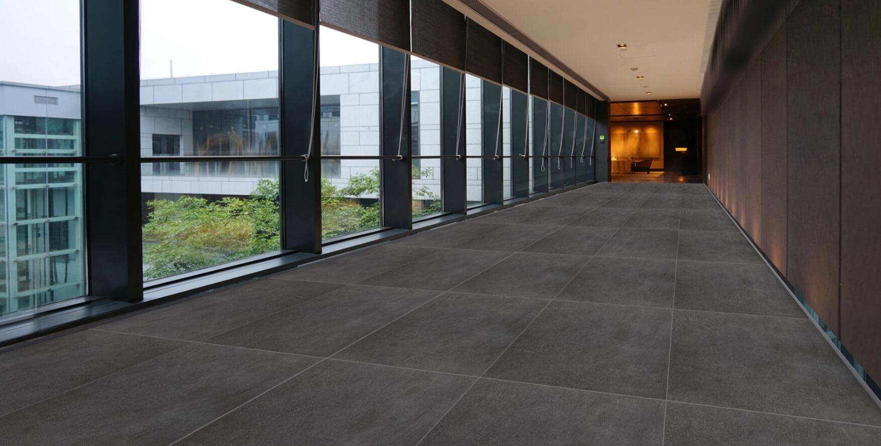 Kütahya Seramik 60X120 Leonardo Antrasit Yer Seramiği