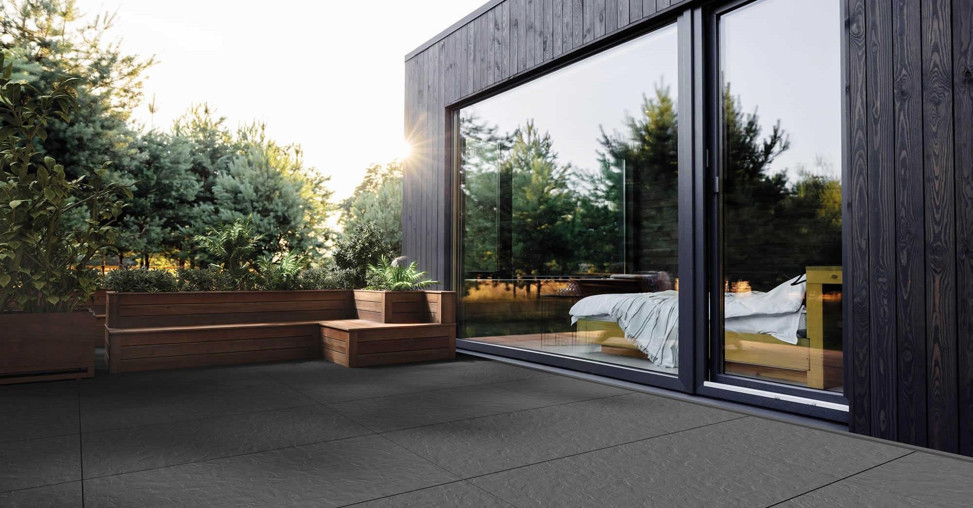 Kütahya Seramik 60X120 Logan Antrasit Mat Yer Seramiği