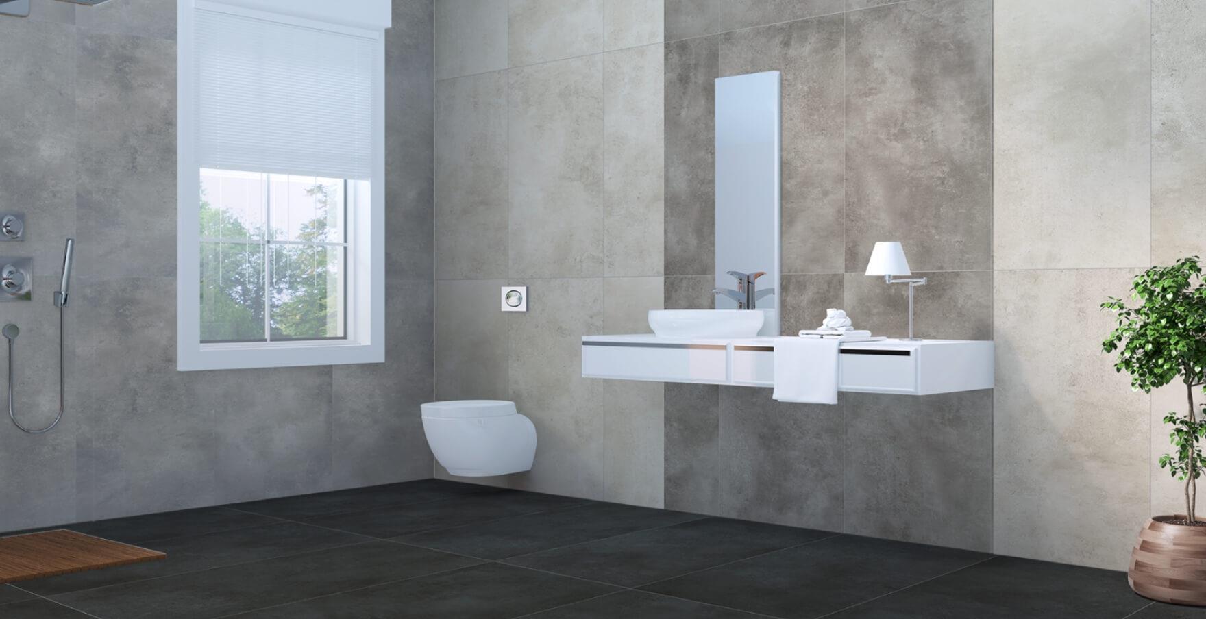 Kütahya Seramik 60X120 Vista Bone Mat Rektifiyeli Yer Seramiği