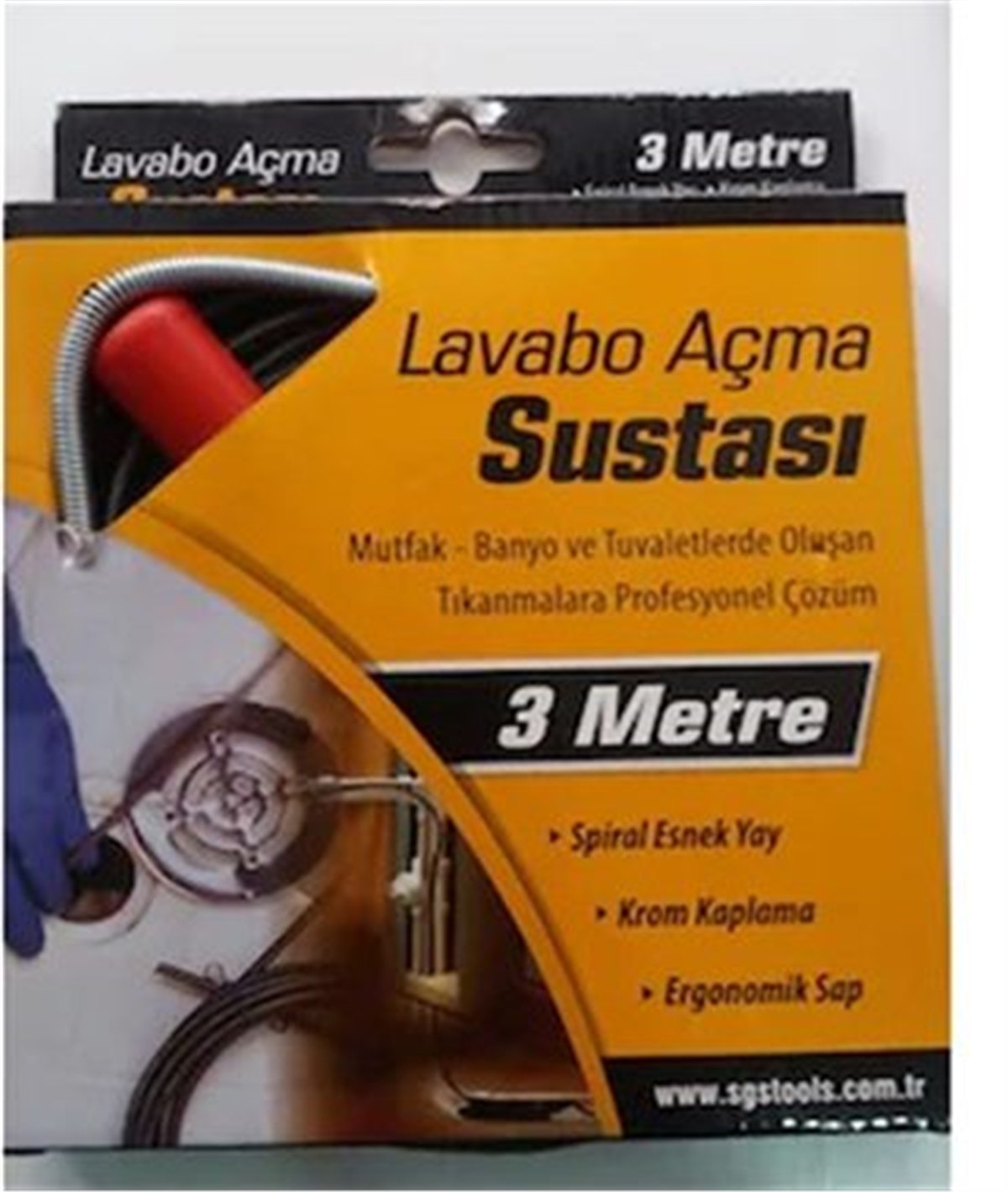 Lavabo Açma Sustası (3Mt)